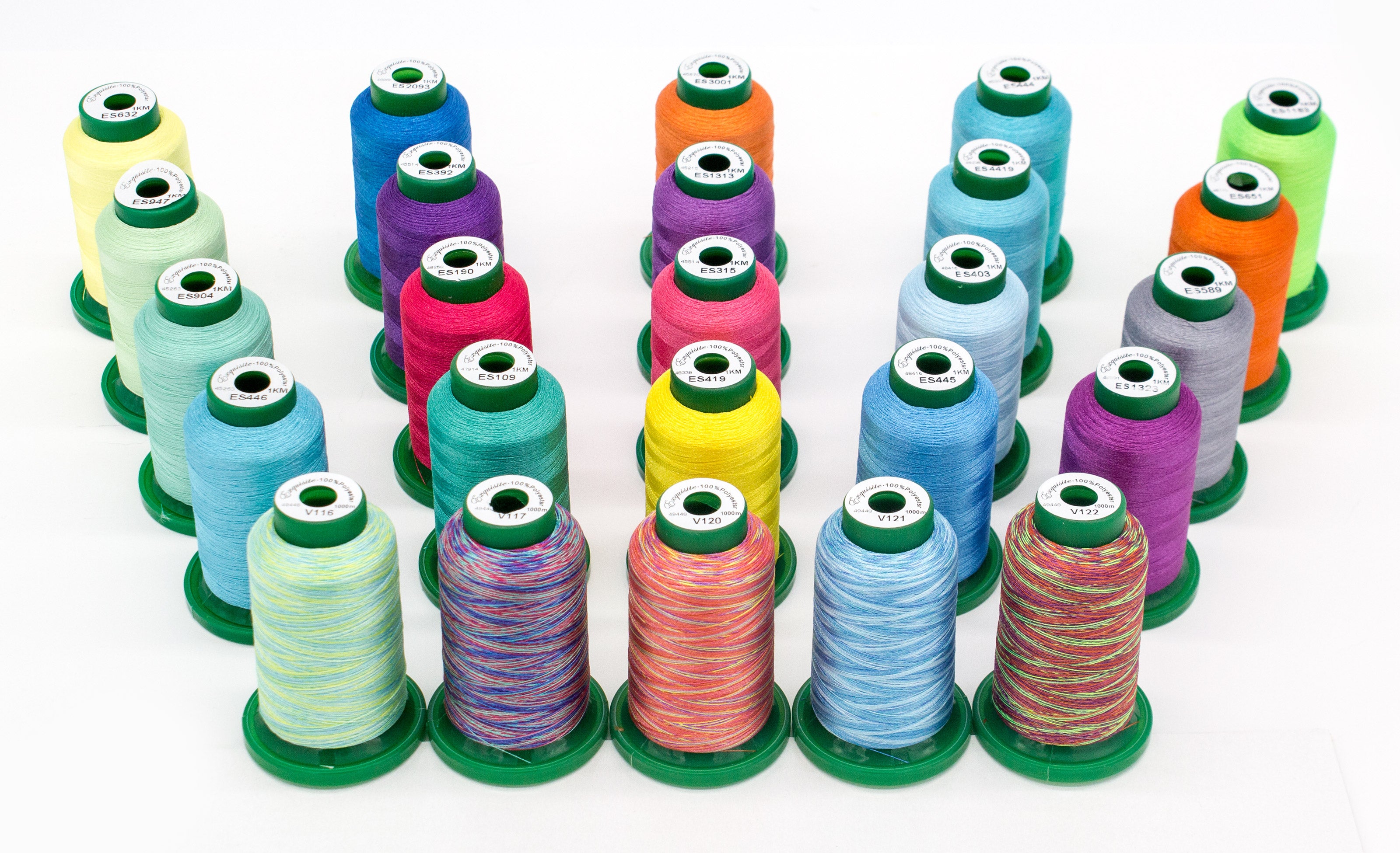 Exquisite Color Fast Thread Exquisite Embroidery Thread Color Card – Sewing Boutique