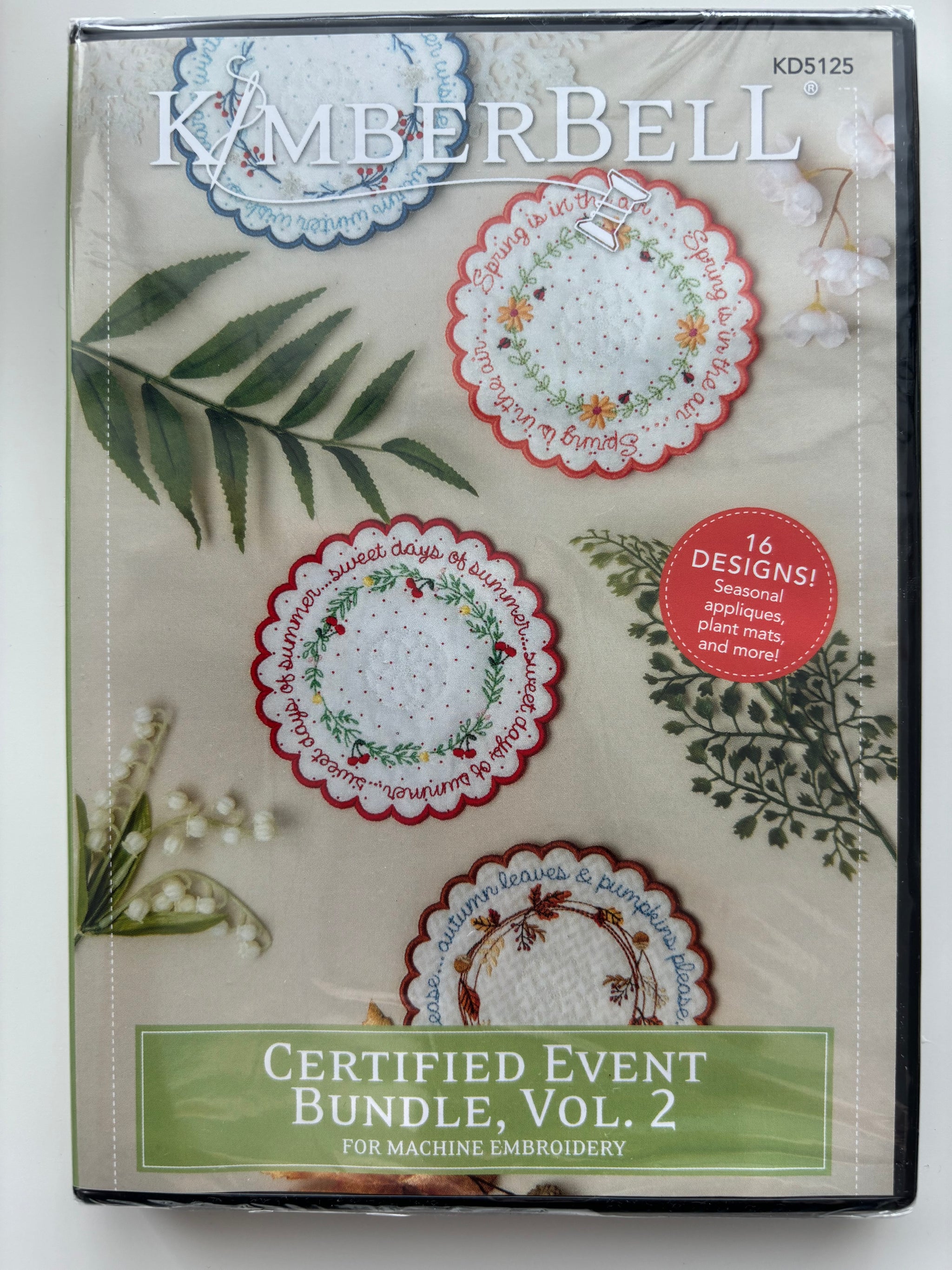 Kimberbell Event Bundle Volume 2 Embroidery CD – Sewing Boutique